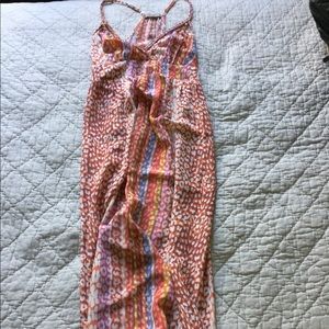 Charlie Jade silk maxi dress size S